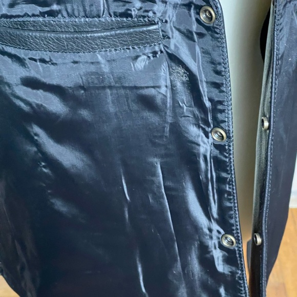 Live To Ride Genuine Leather Biker Motorcycle Vest - Picture 5 of 6